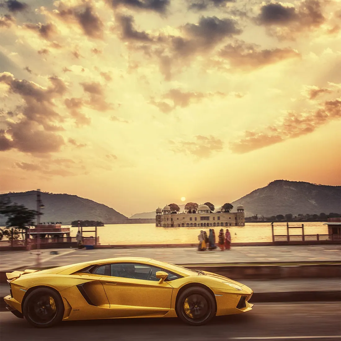 Lamborghini in India — photograph 4 by bernd kammerer